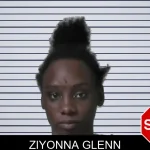 Ziyonna Glenn mugshot