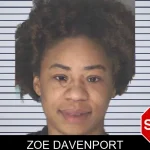 Zoe Davenport mugshot