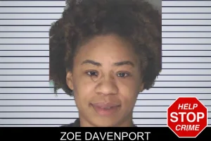 Zoe Davenport mugshot