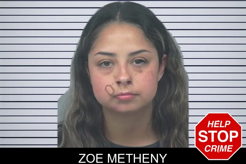 Zoe Metheny mugshot
