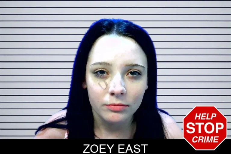 Zoey East mugshot – Troup County , Georgia Zoey East