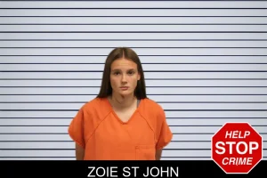 Zoie St John mugshot