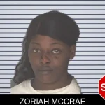 Zoriah McCrae mugshot