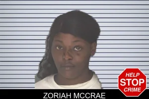 Zoriah McCrae mugshot