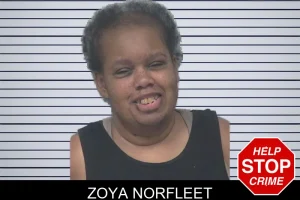 Zoya Norfleet mugshot