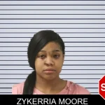 Zykerria Moore mugshot