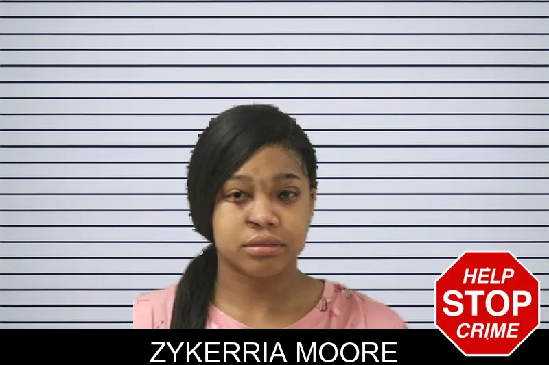 Zykerria Moore mugshot