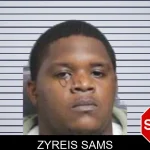 Zyreis Sams mugshot