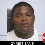 Zyreis Sams mugshot