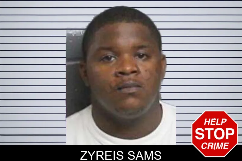 Zyreis Sams mugshot