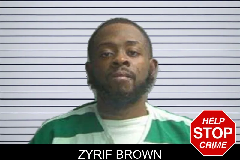 Zyrif Brown mugshot