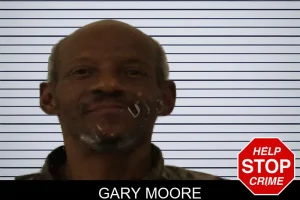 Gary Moore mugshot