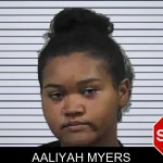 Aaliyah Myers mugshot