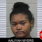 Aaliyah Myers mugshot