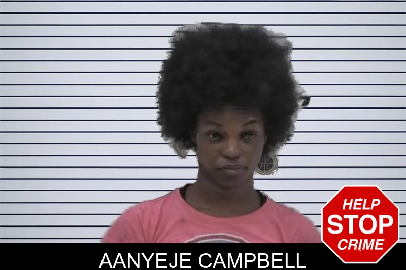 Aanyeje Campbell mugshot – Coffee County , Georgia Aanyeje Campbell mugshot