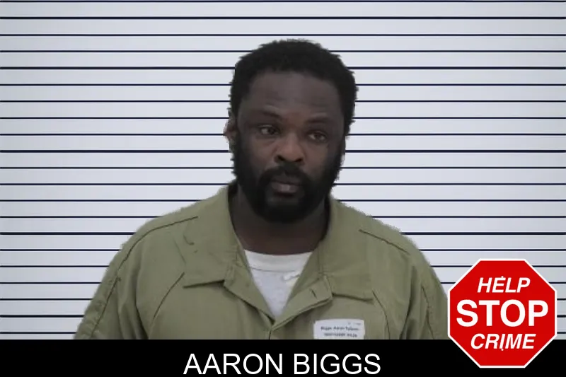 Aaron Biggs mugshot