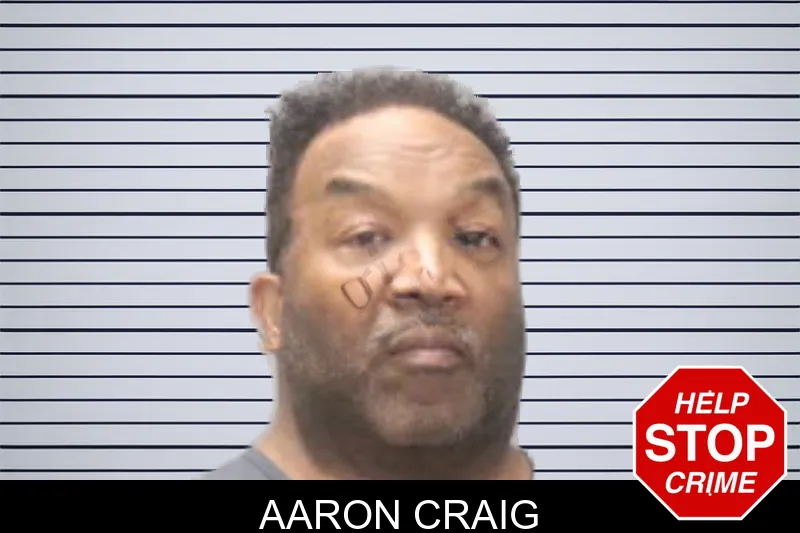Aaron Craig mugshot