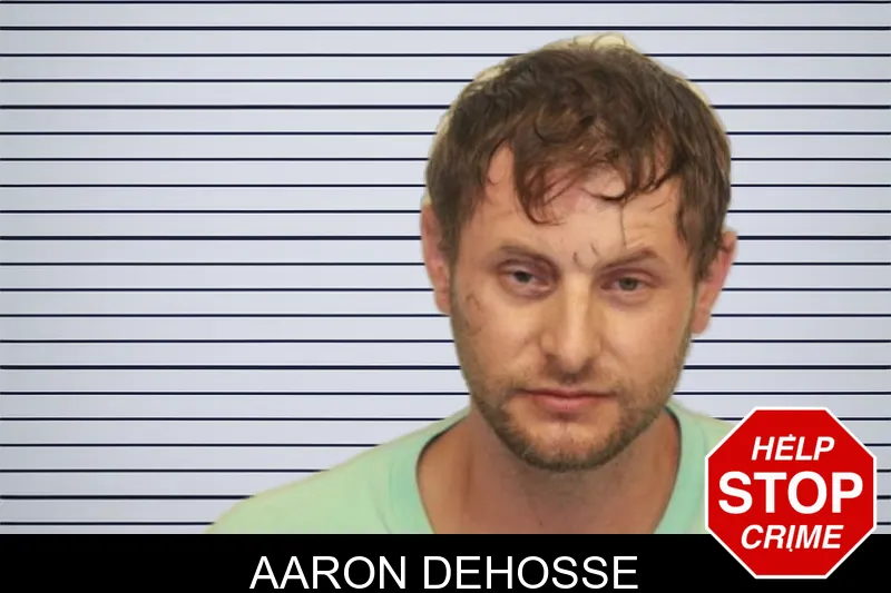 Aaron Dehosse mugshot