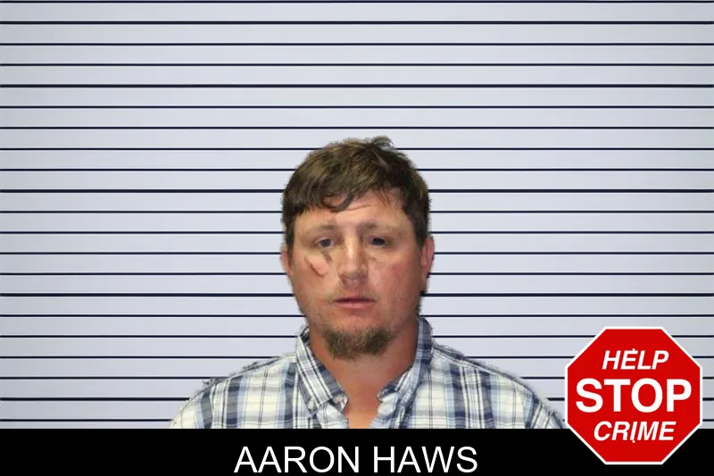 Aaron Haws mugshot