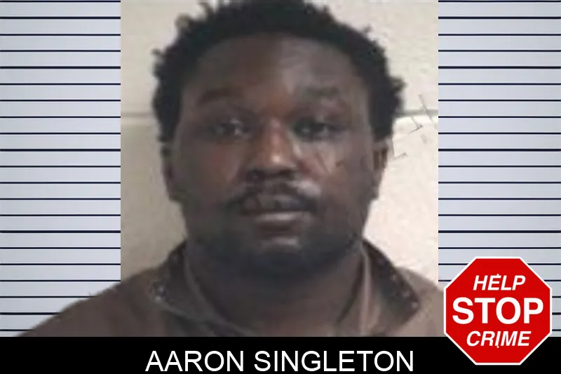 Aaron Singleton mugshot