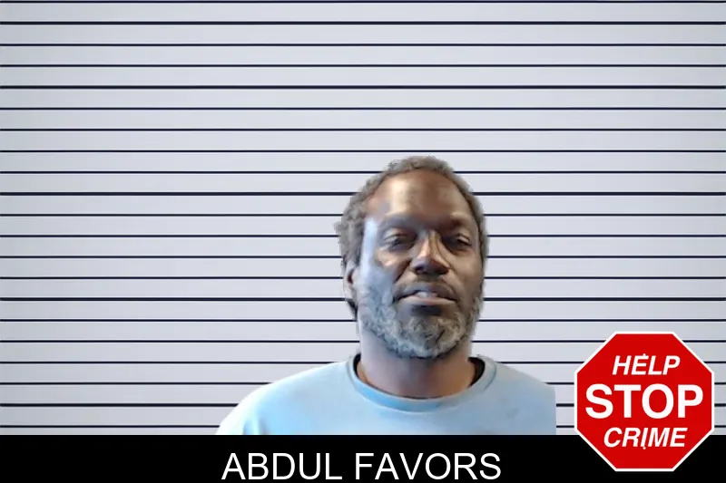 Abdul Favors mugshot