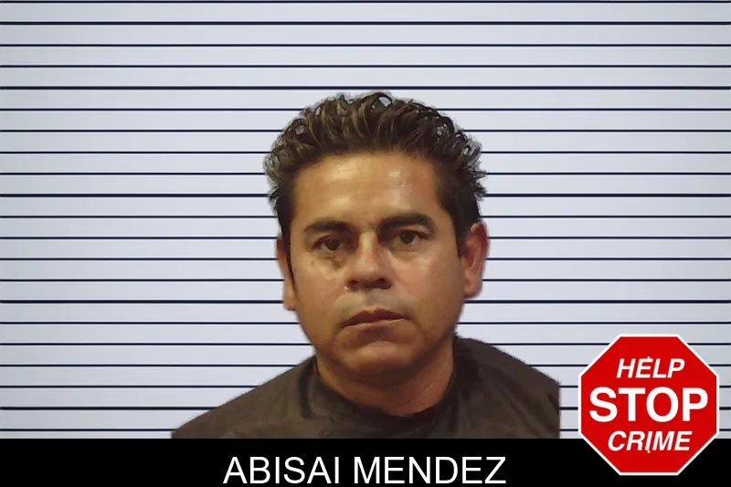 Abisai Mendez mugshot