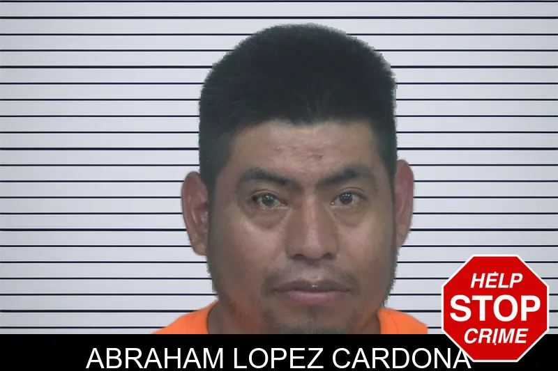 Abraham Lopez Cardona mugshot