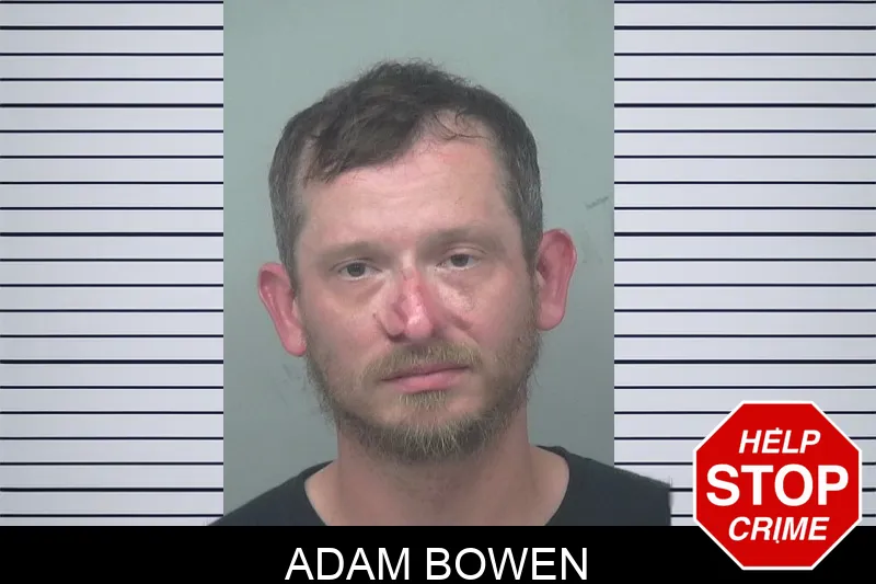 Adam Bowen mugshot
