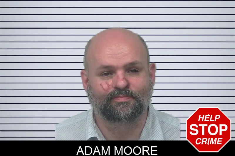 Adam Moore mugshot