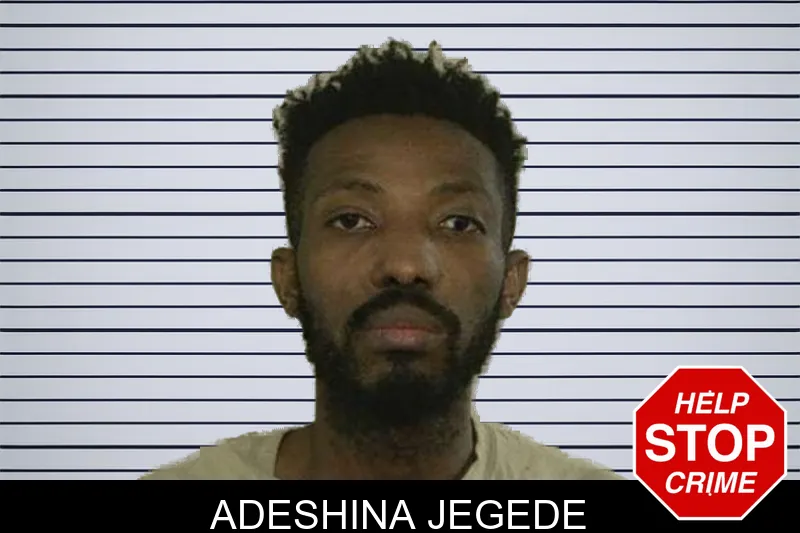 Adeshina Jegede mugshot