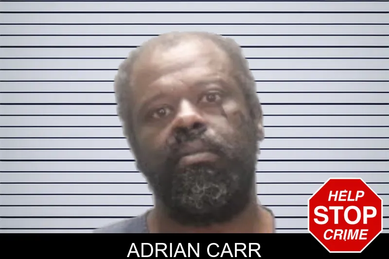 Adrian Carr mugshot
