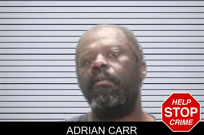 Adrian Carr mugshot