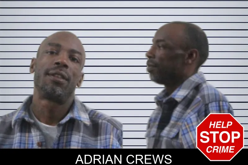 Adrian Crews mugshot