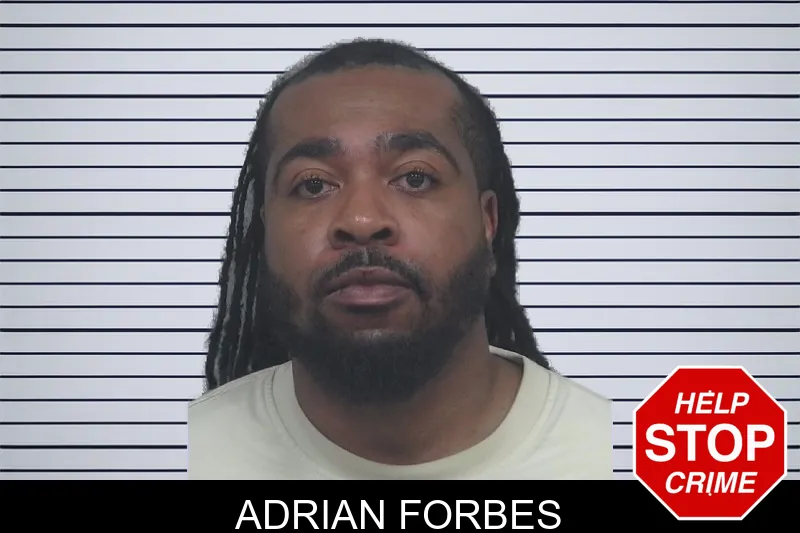 Adrian Forbes mugshot