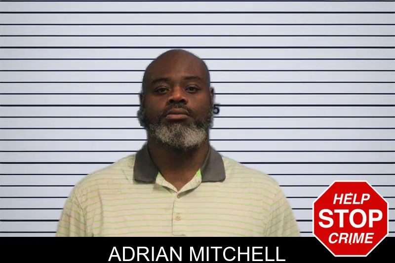 Adrian Mitchell mugshot
