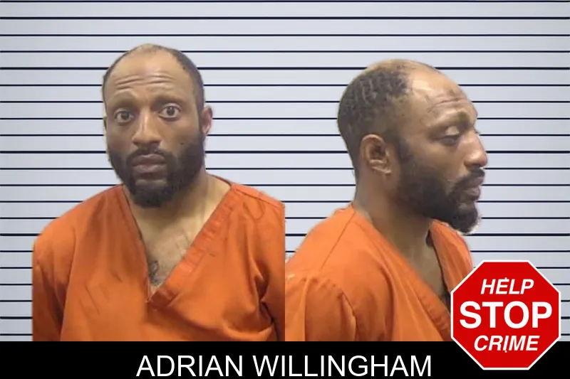 Adrian Willingham mugshot