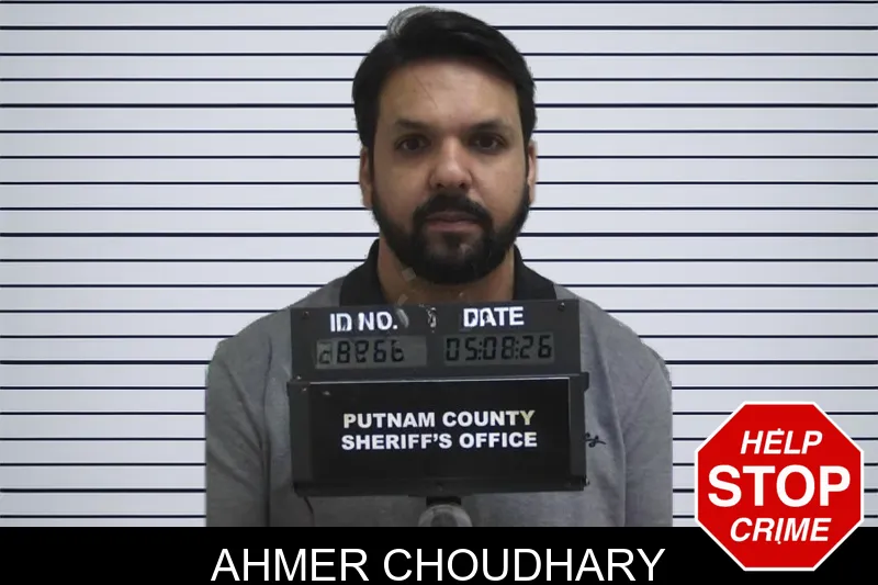 Ahmer Choudhary mugshot – Putnam County , Georgia Ahmer Choudhary mugshot