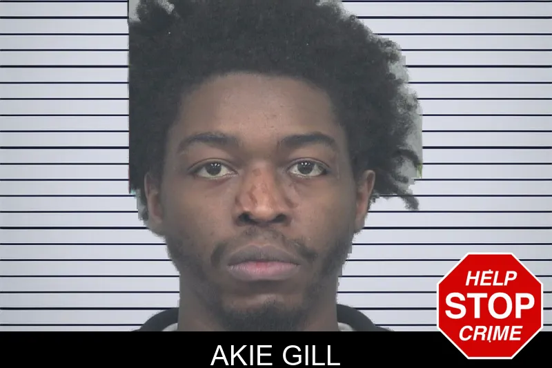 Akie Gill mugshot