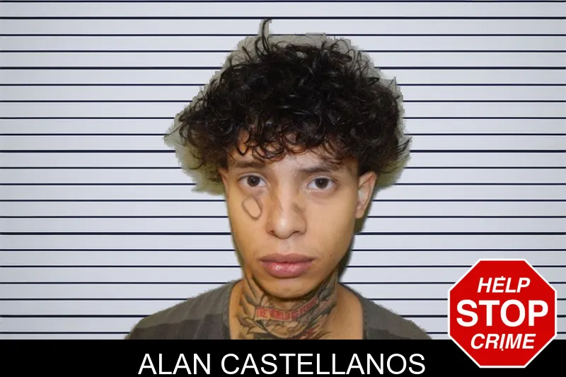 Alan Castellanos mugshot
