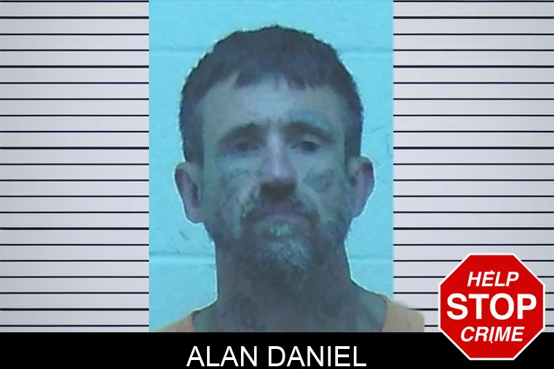 Alan Daniel mugshot