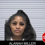 Alanah Miller mugshot