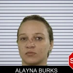 Alayna Burks mugshot