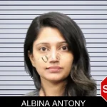 Albina Antony mugshot