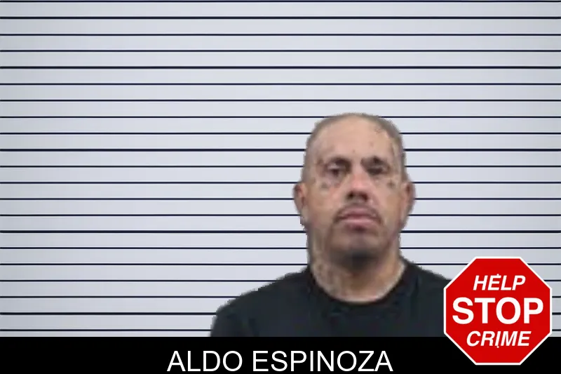 Aldo Espinoza mugshot