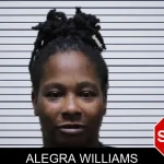 Alegra Williams mugshot
