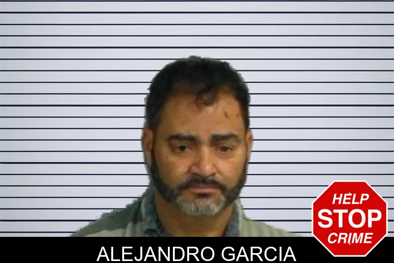 Alejandro Garcia mugshot