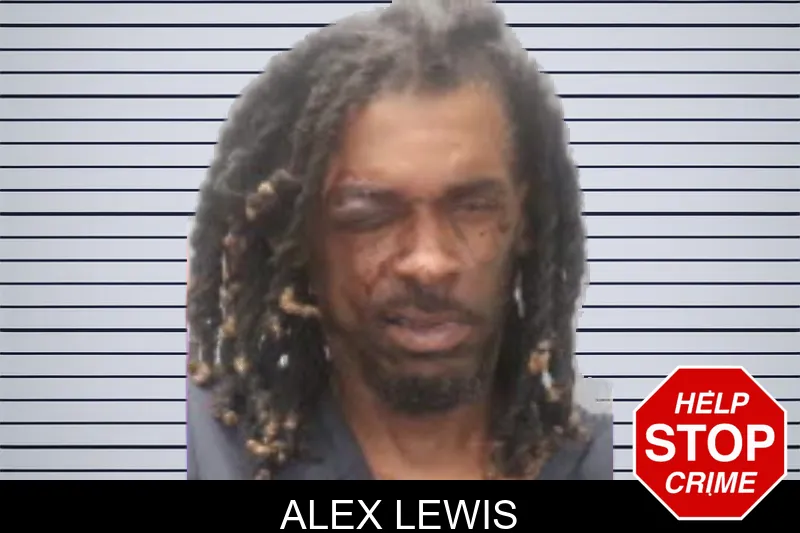 Alex Lewis mugshot