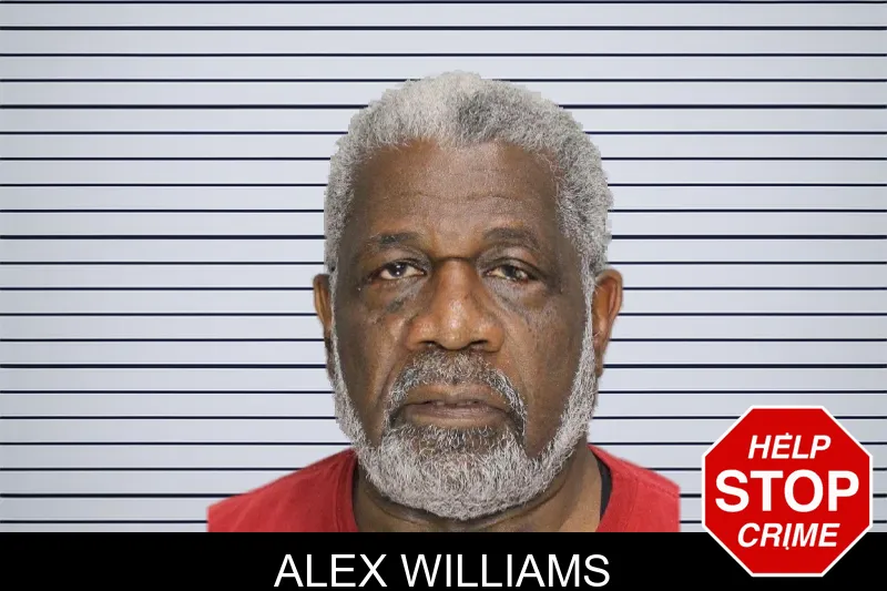 Alex Williams mugshot
