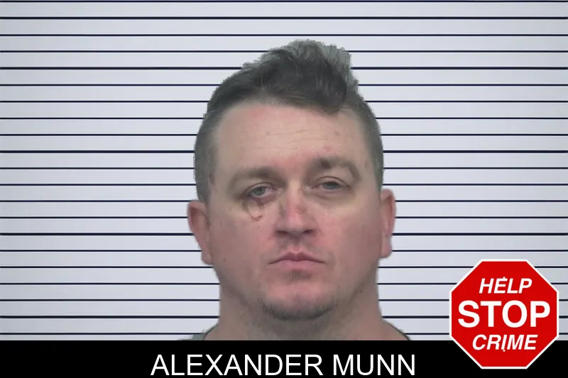 Alexander Munn mugshot