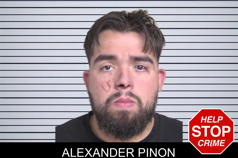 Alexander Pinon mugshot